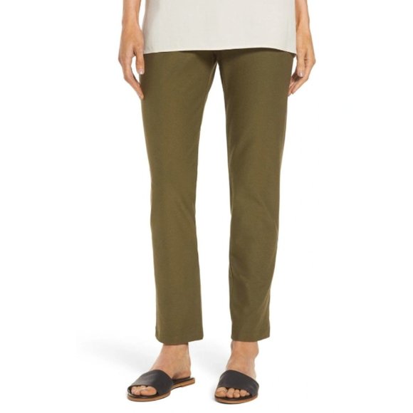 Eileen Fisher Washable Stretch Crepe Pant Size XL New with tag